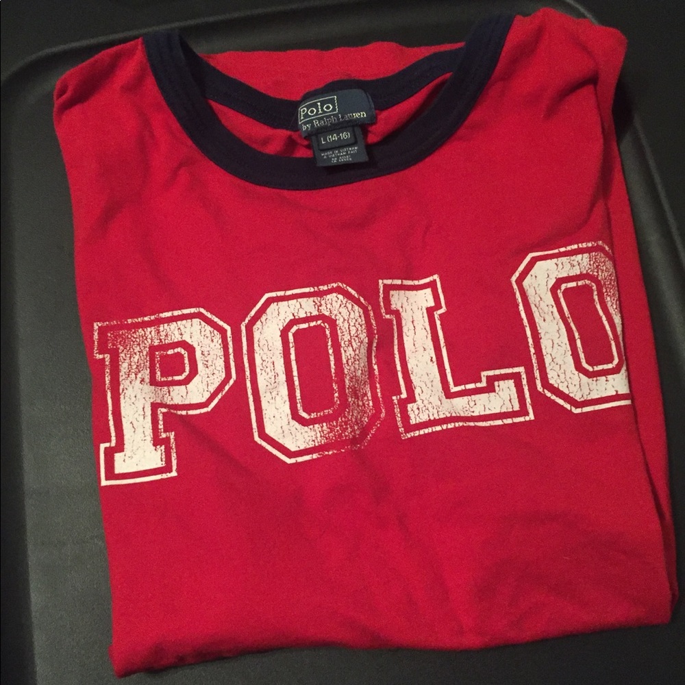 Polo by Ralph Lauren shirt size 14-16 L